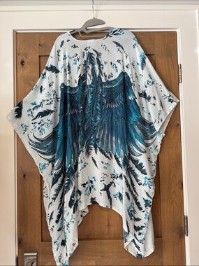 KOA Open Front Kimono/Cover Up Womens OS Boho Beach Cowgirl western Festival